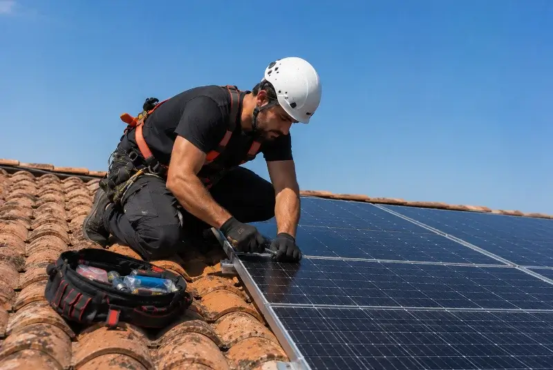Maintenance et monitoring de panneaux solaires à Bidart